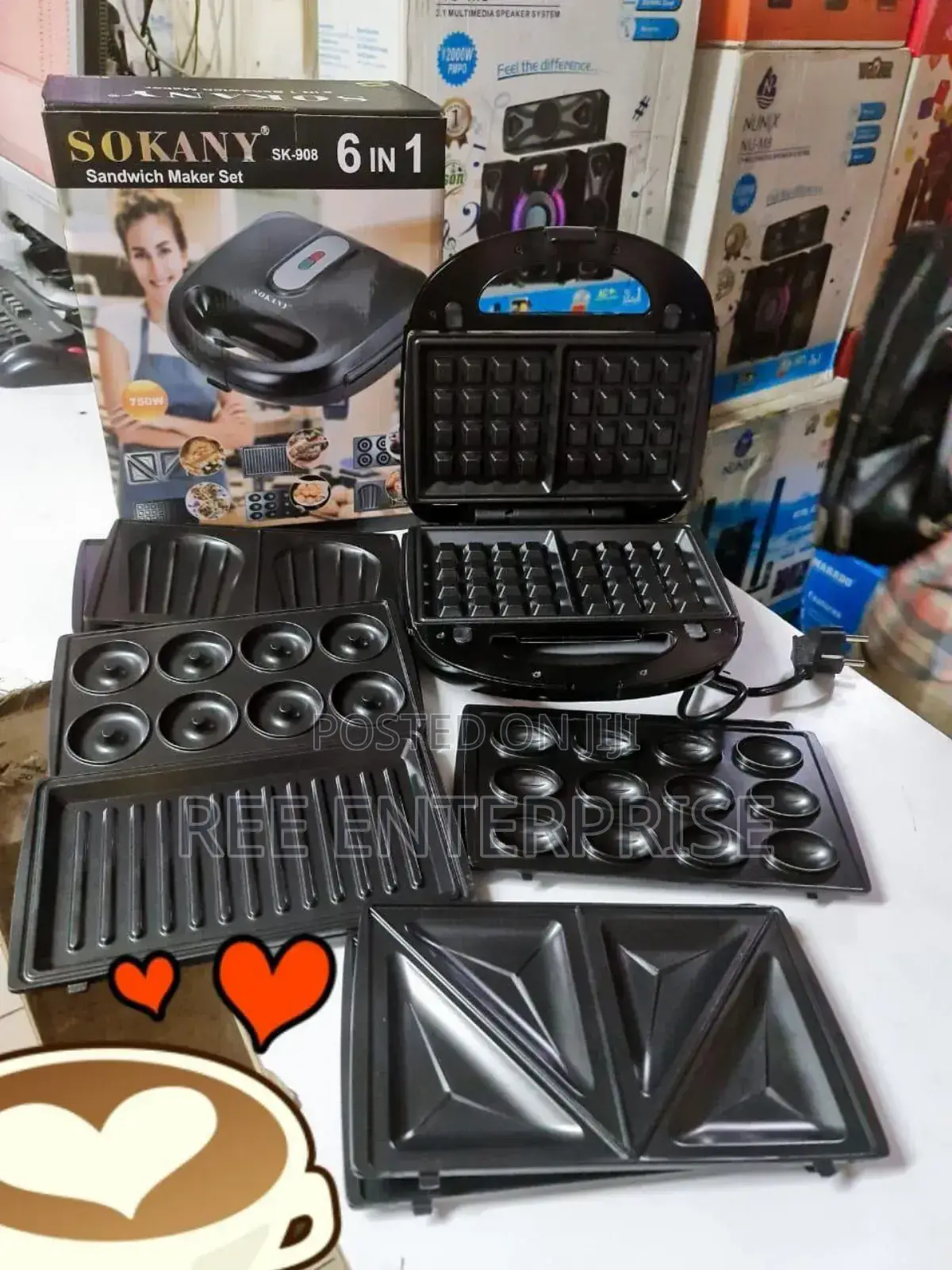 6 in 1sandwich Maker