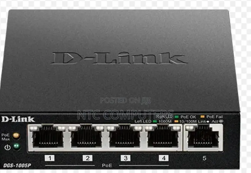 DGS-1005p 5-Portbase-T Unmanaged Switch
