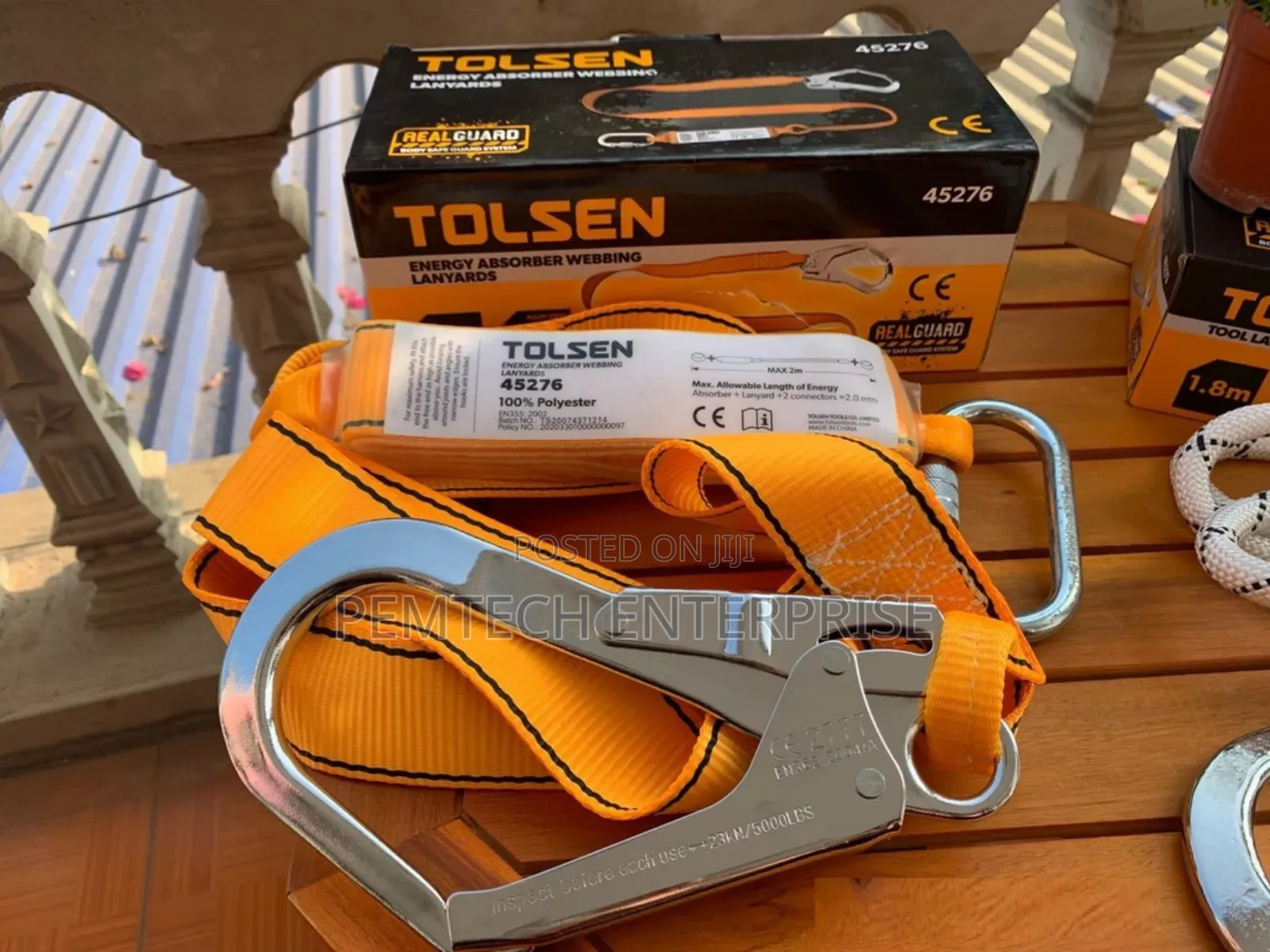 Tolsen Force Absorption Safety Belt 45276