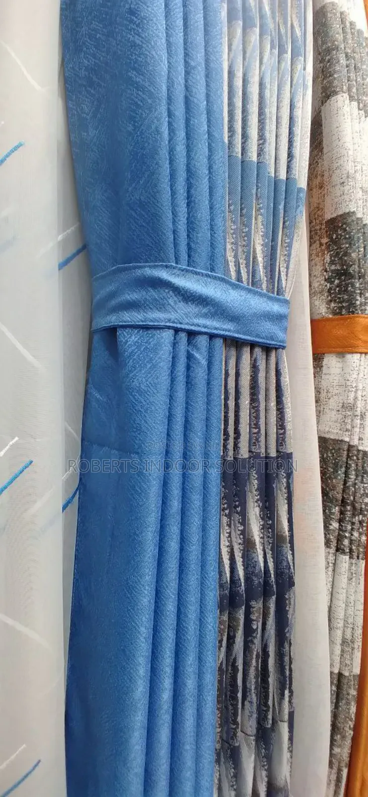 Draping My Space in Style With These Elegant Curtains."