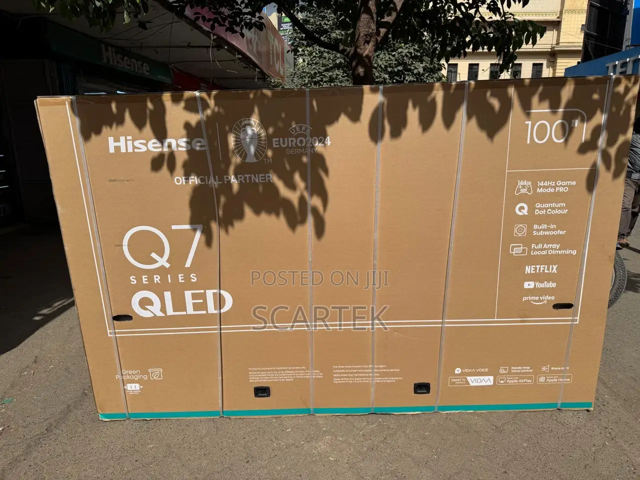 Hisense Q7 Qled  100” Tv