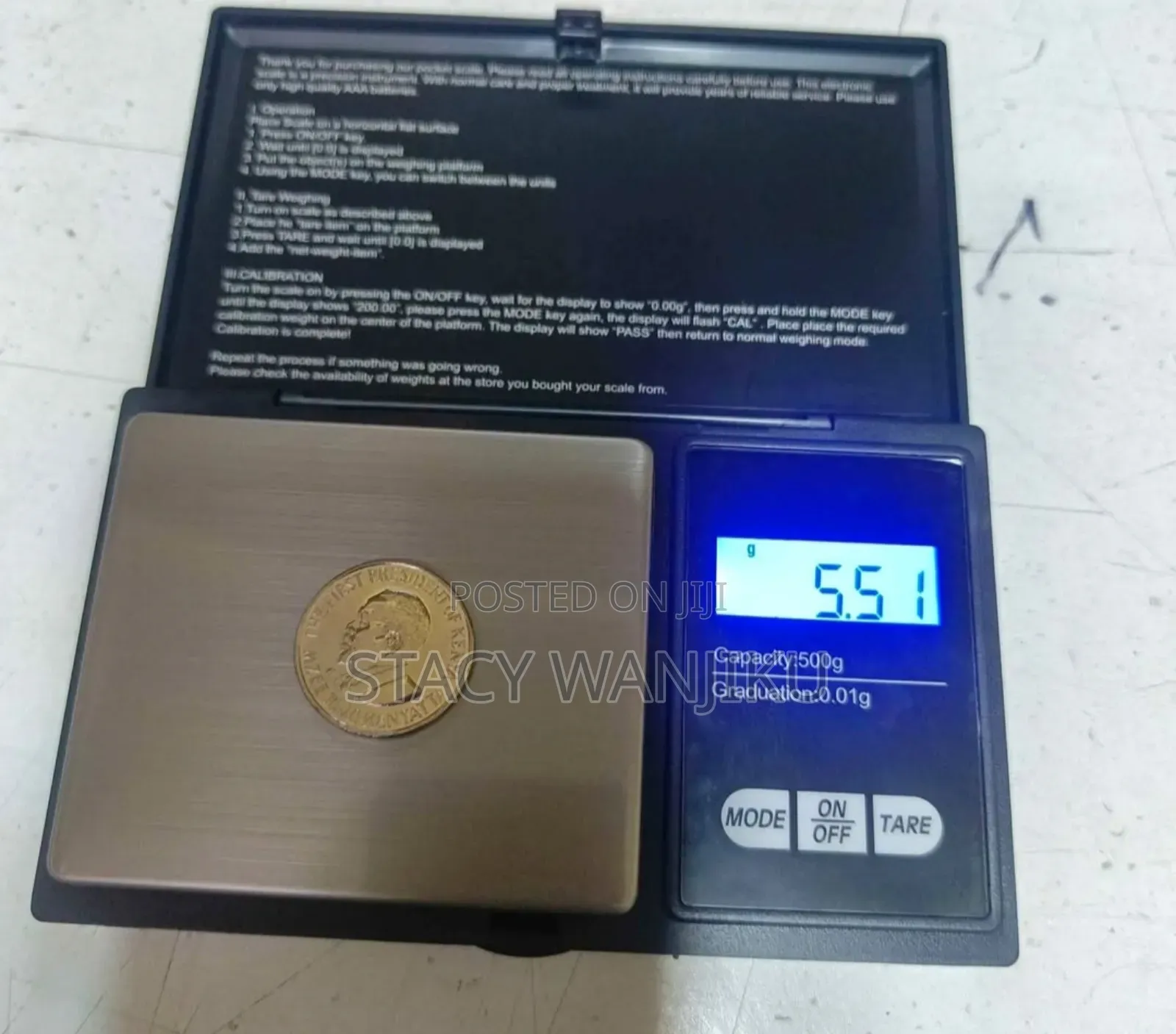 New Grams Scale