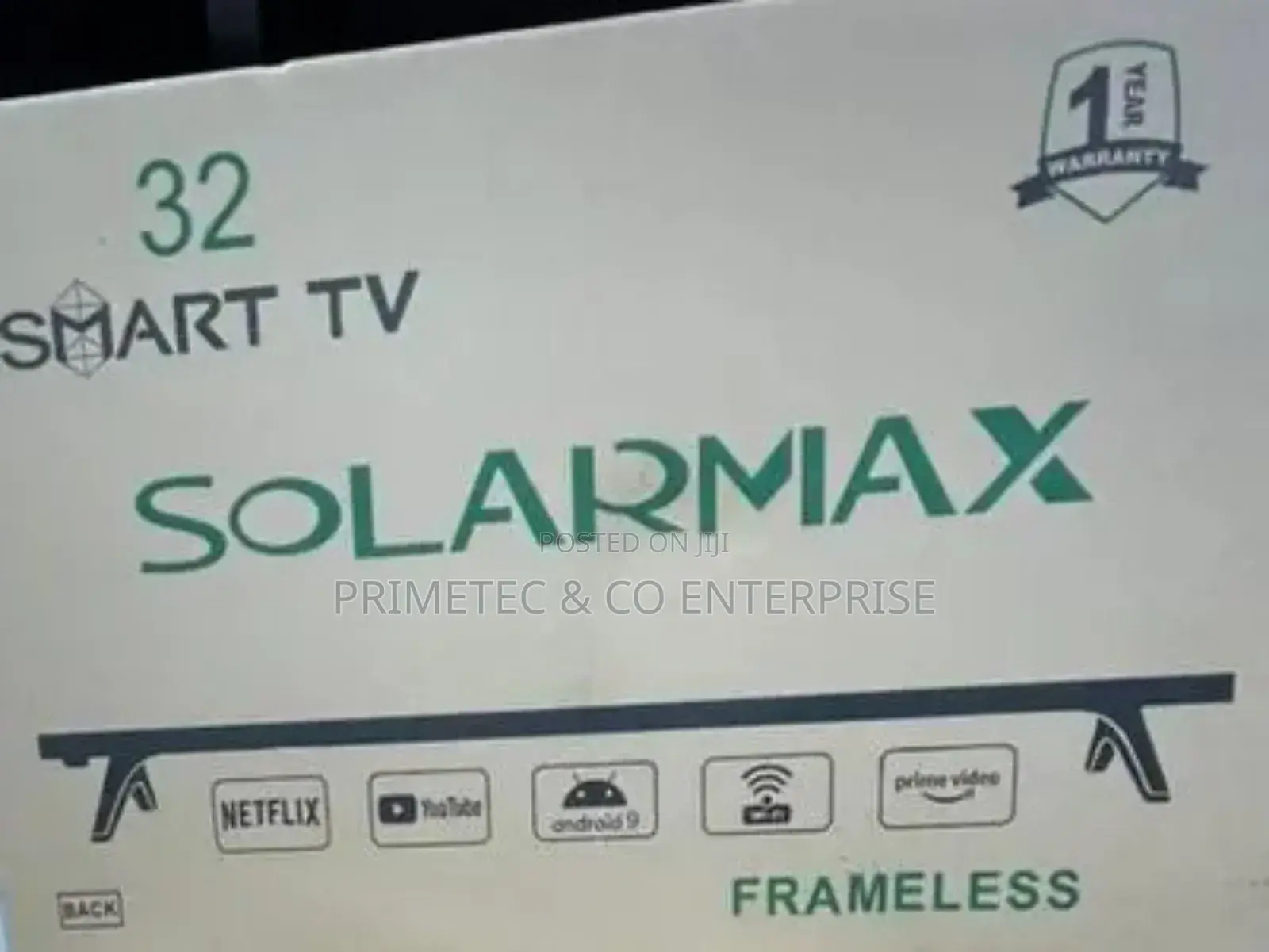 Solar Max Tv 32inches Smart