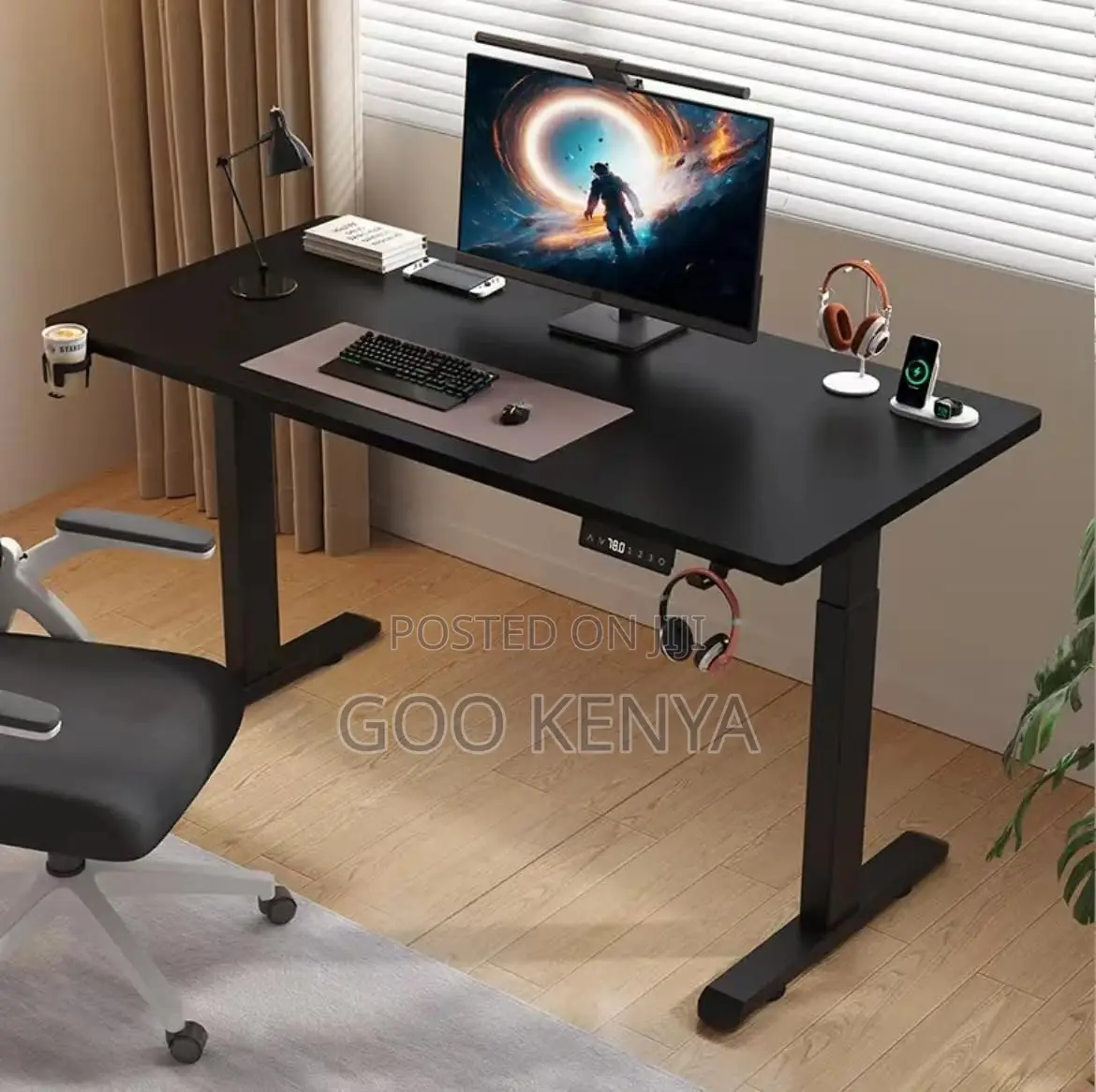 Office Desk ; Electric Adjustable Standing Desk