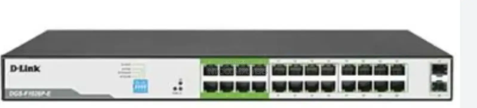 Dlink 26-Port Gigabit Poe Switch With 24 Poe+ Ports and 2sfpdgs-F1026p