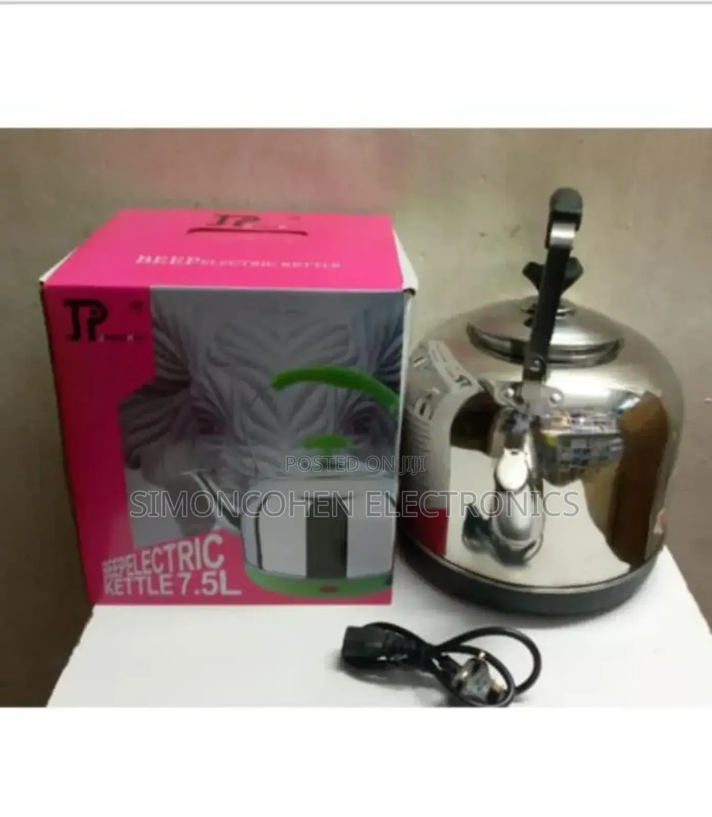 7.5 Litres James Pot Whistling Kettle