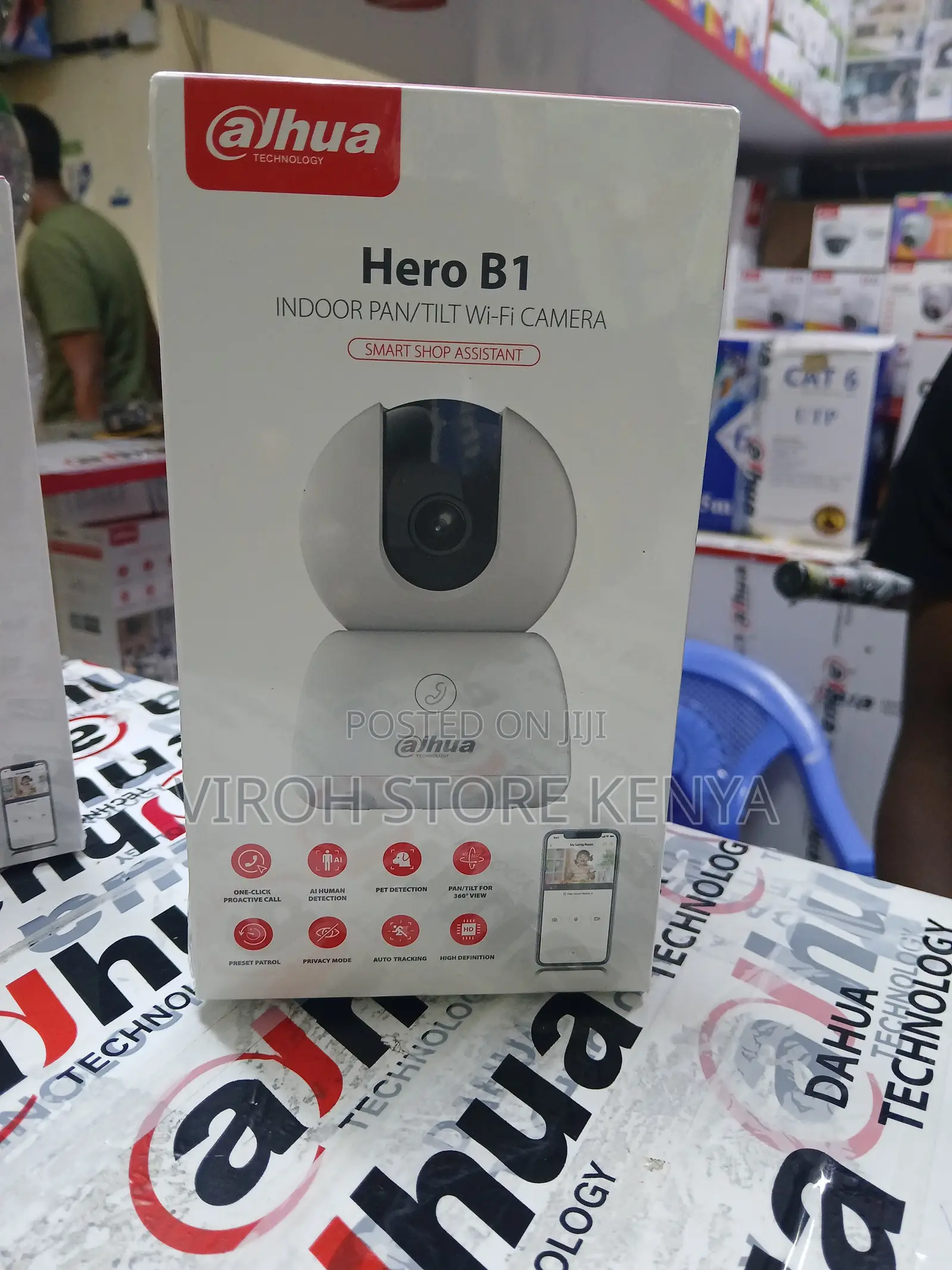 Indoor Pan Tilt Wifi Camera