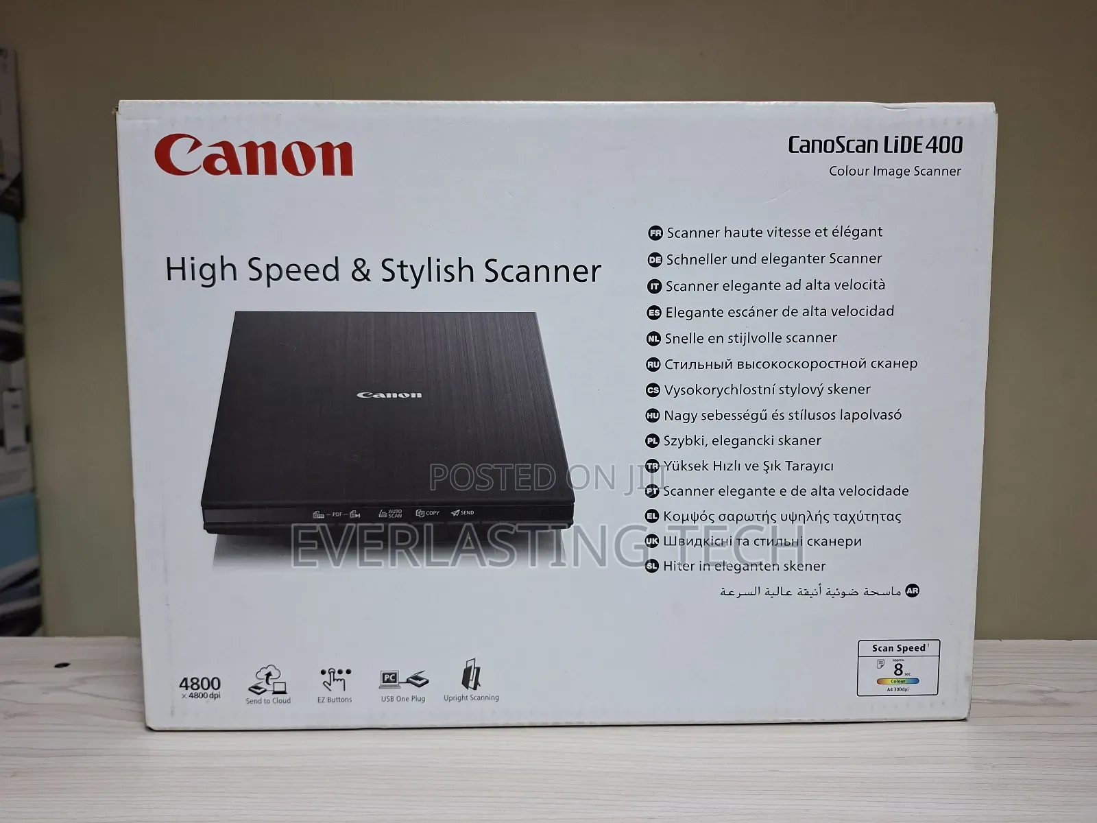 Canon Canoscan Lide 400 Flatbed Scanner