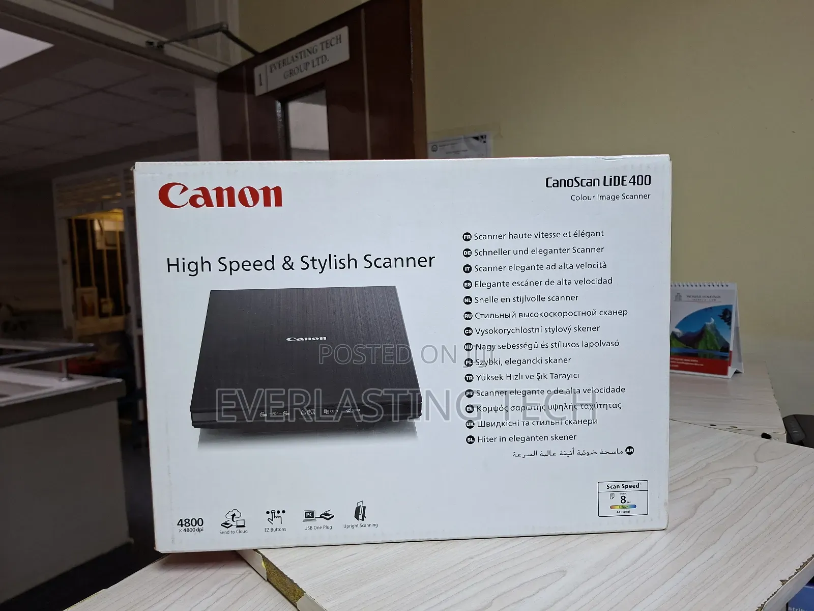 Canon Canoscan Lide 400 Flatbed Scanner