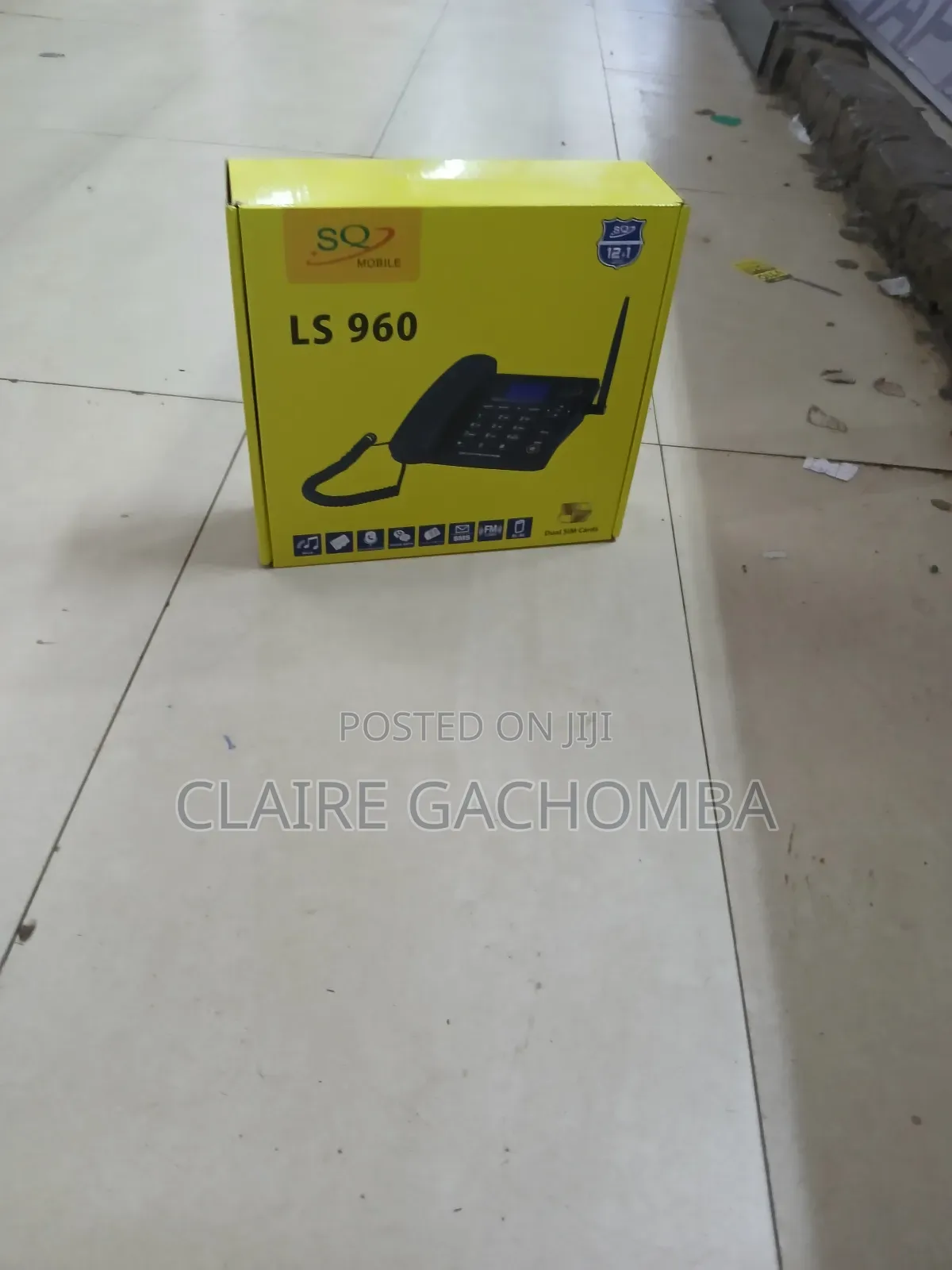 GSM Wireless Desktop Telephone Support 2 Sim Card Sl960