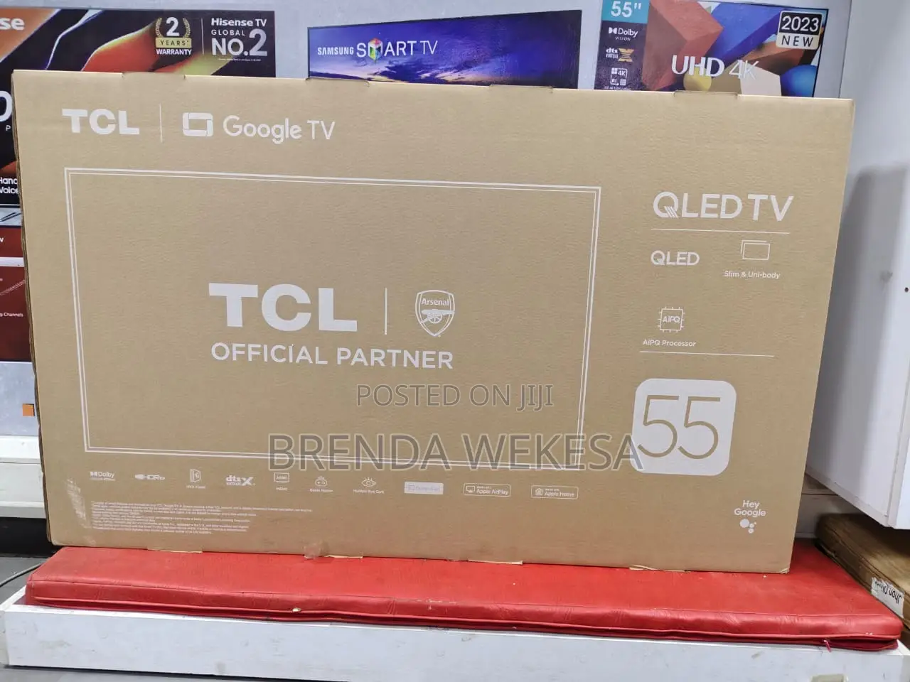 TCL 55” 55t6c Qled Uhd 2025