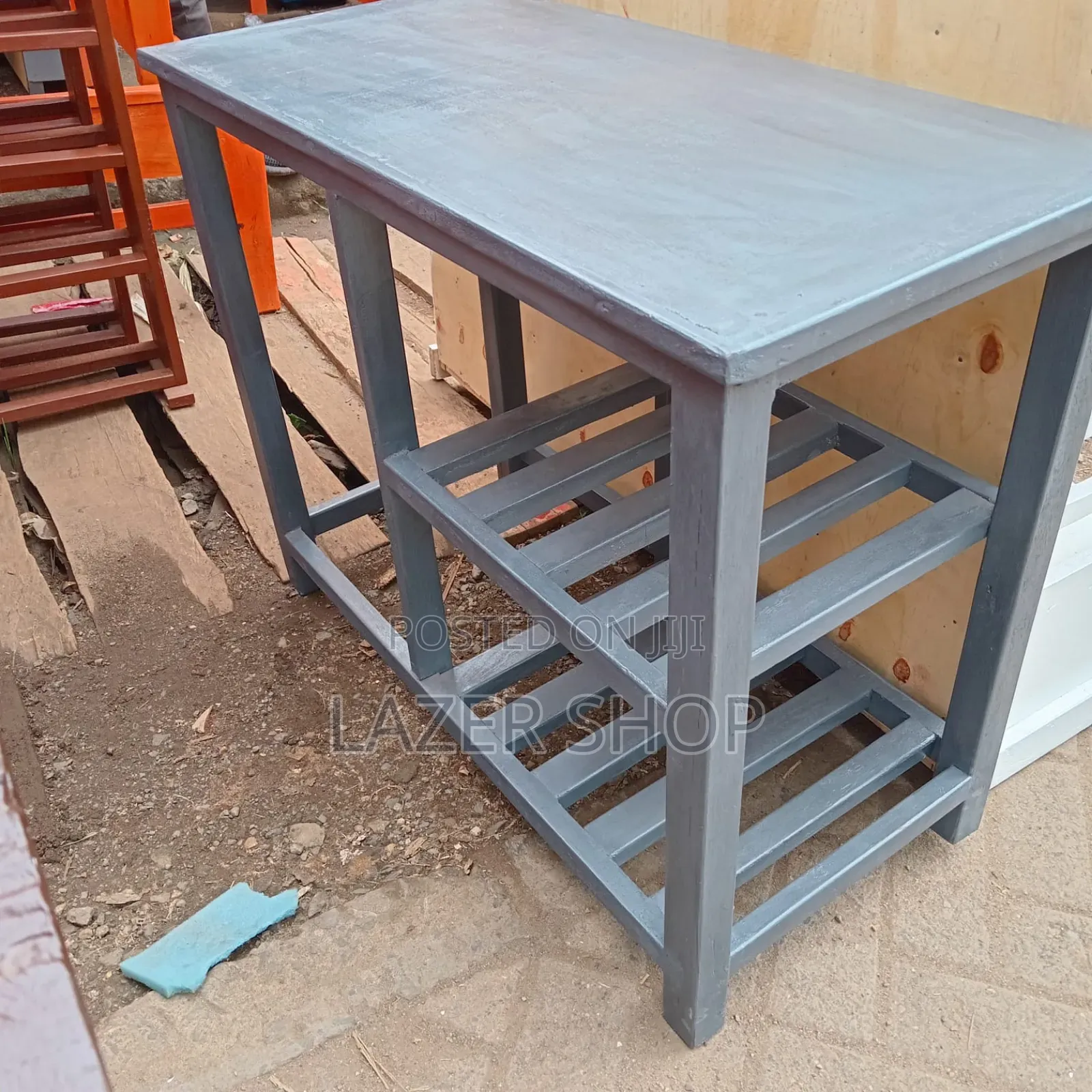 Grey Kitchen Table