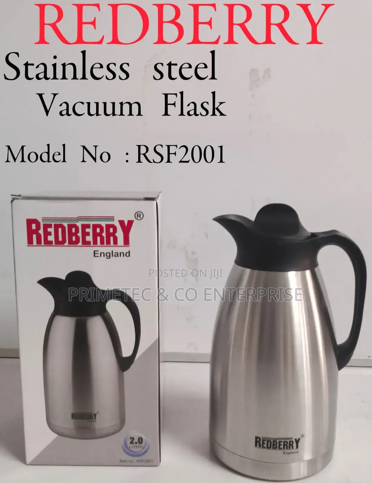 Redberry Stainless Steel Vacuum Flask