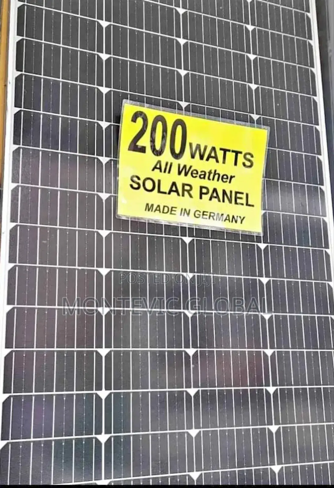200watts Solarmax Solar Panel