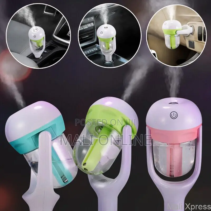 Car Humidifier Mini Air Diffuser Aromatherapy Air Purifier