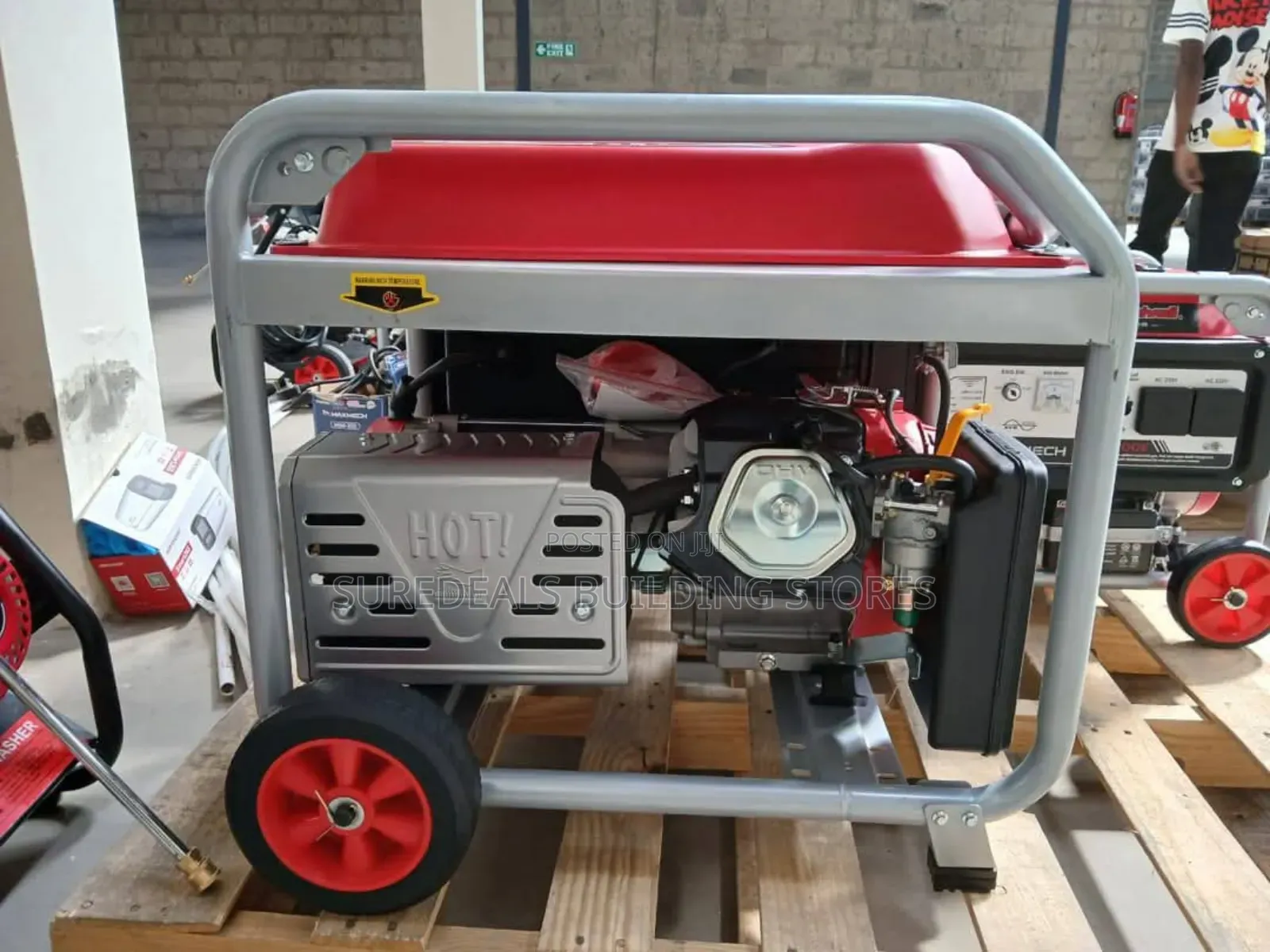 Maxmech Electric Start Petrol Generator 12kva