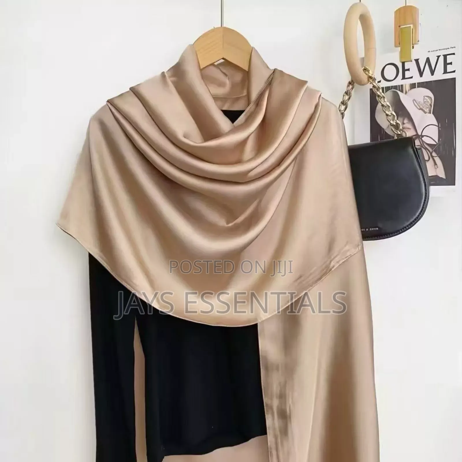 Plain Colored Silk Scarfs