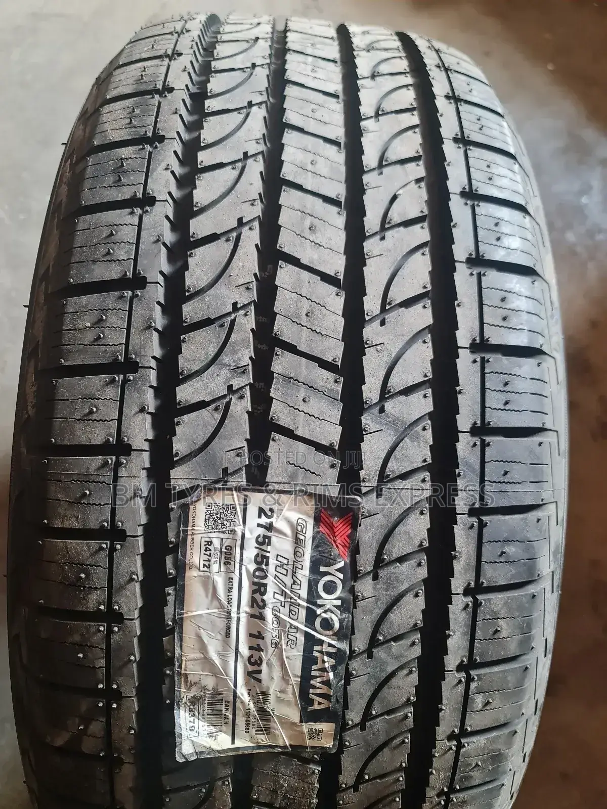 275/50 R21 Yokohama Tyres.(New Technology)