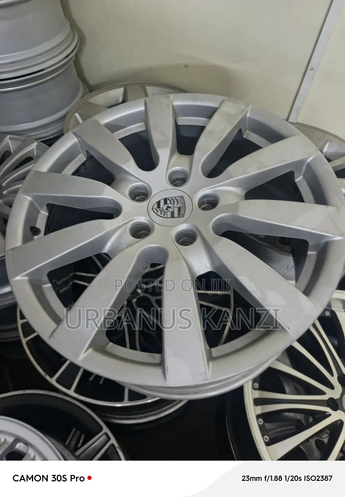 Size 20 Inch Porche Sport Rims