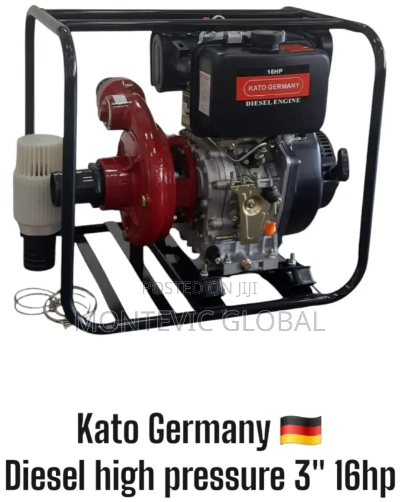 16hp Kato Germany High Pressure Water Pump