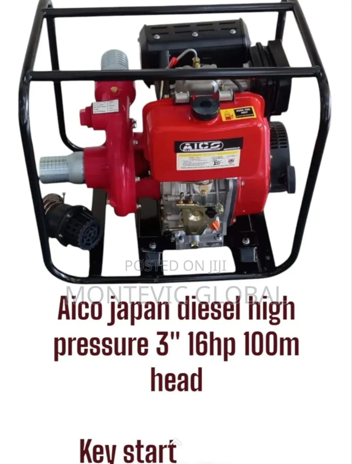 16hp Key Start Aico High Pressure Water Pump