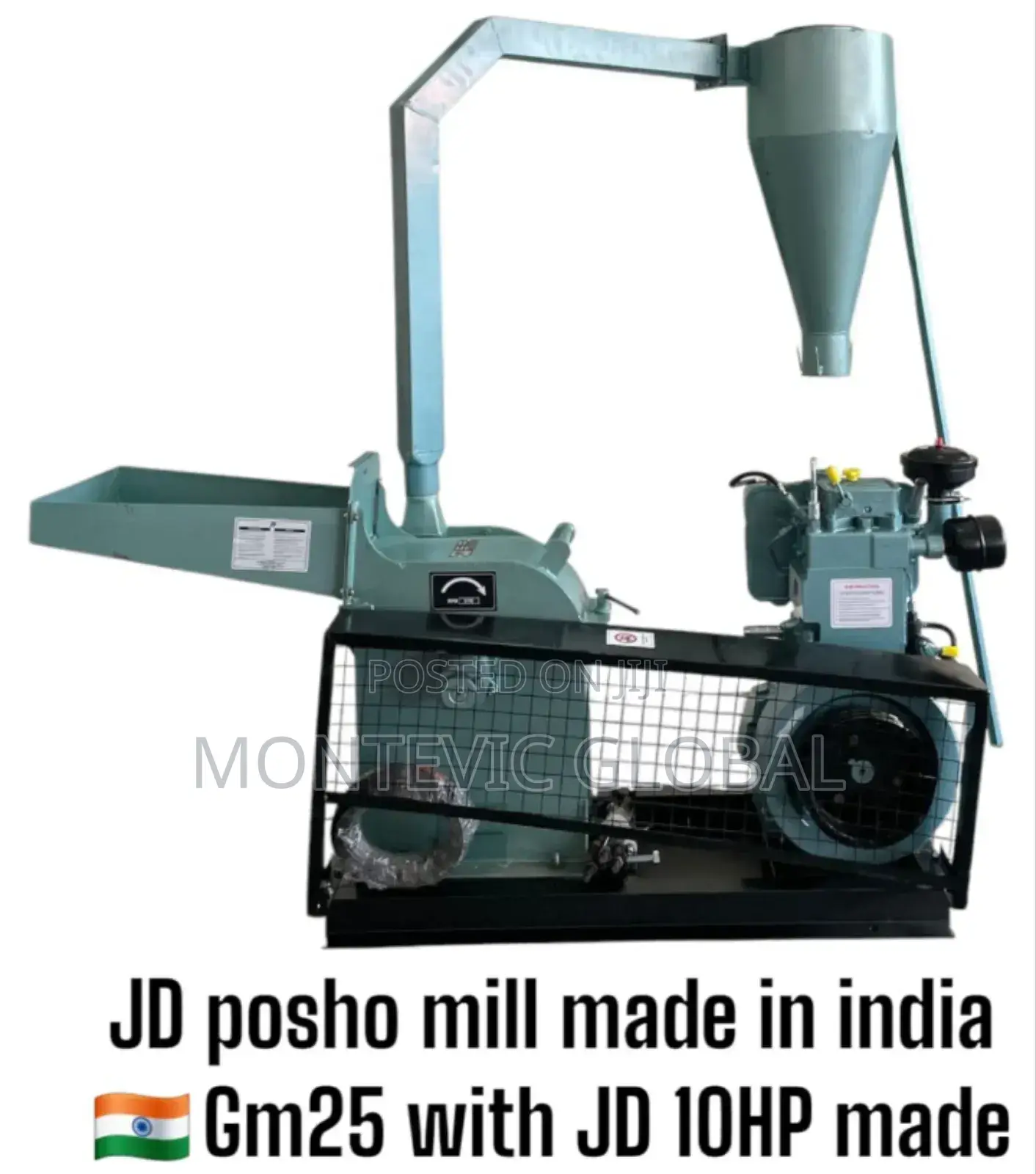 Posho Mill With 10hp Jd Engine