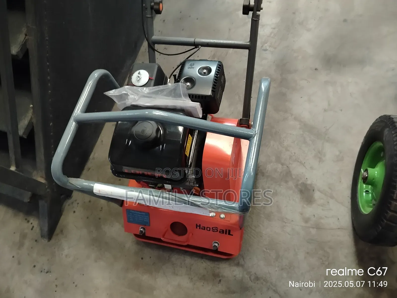 Heavy Duty Cabro Plate Compactor Machine Haosail Brand