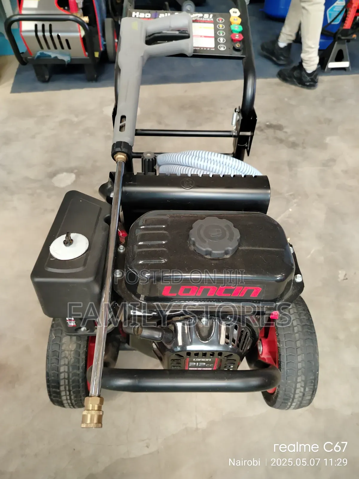 Commercial Gasoline Petrol 2500psi Highpressure Washer
