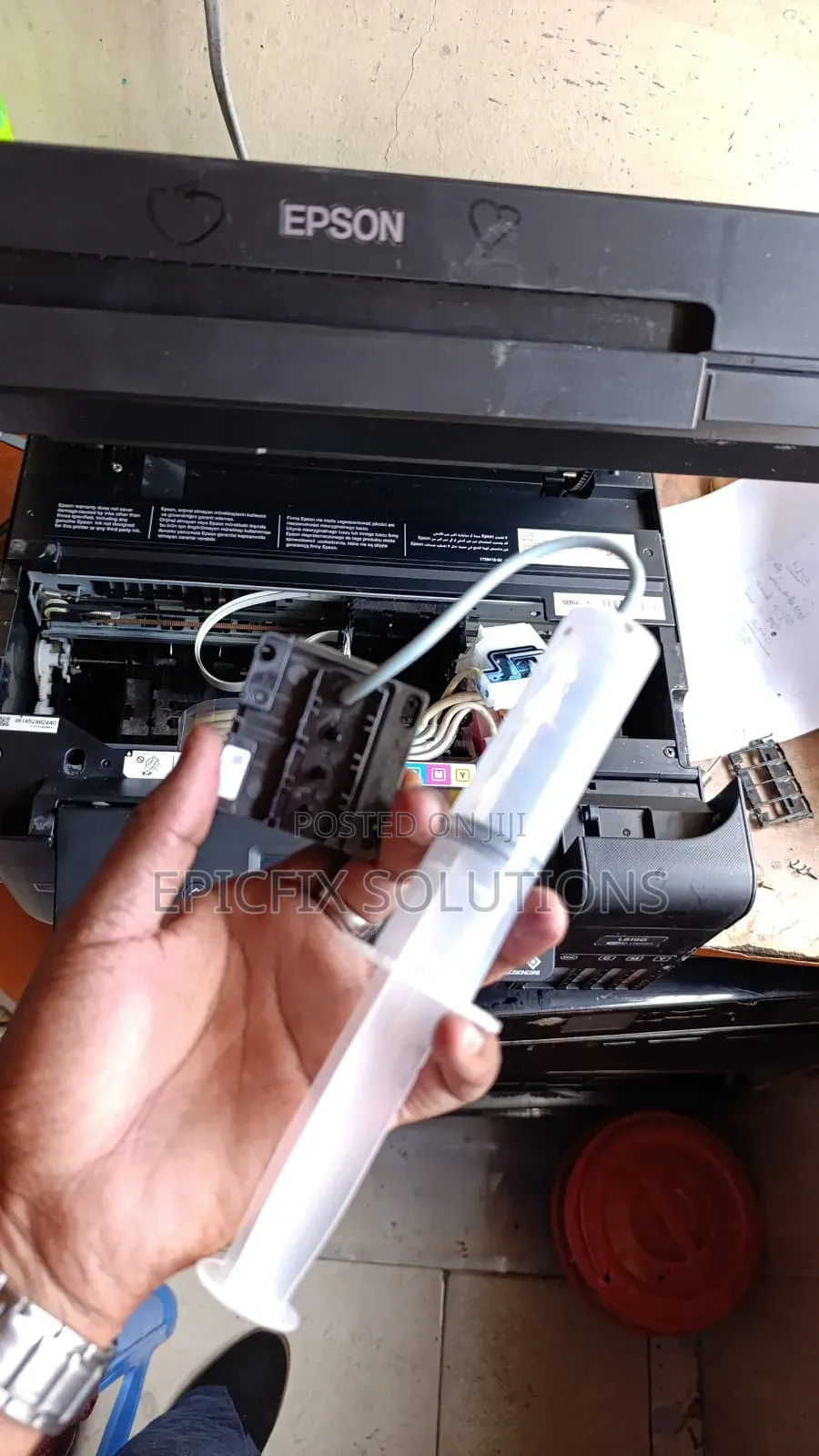 Color and White Epson Qualified Technician Available