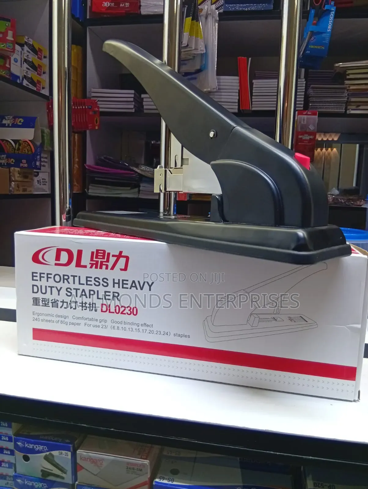 Dingli Big/Effortless Heavy Duty Stapler Dl0230 ( 23 S 24)