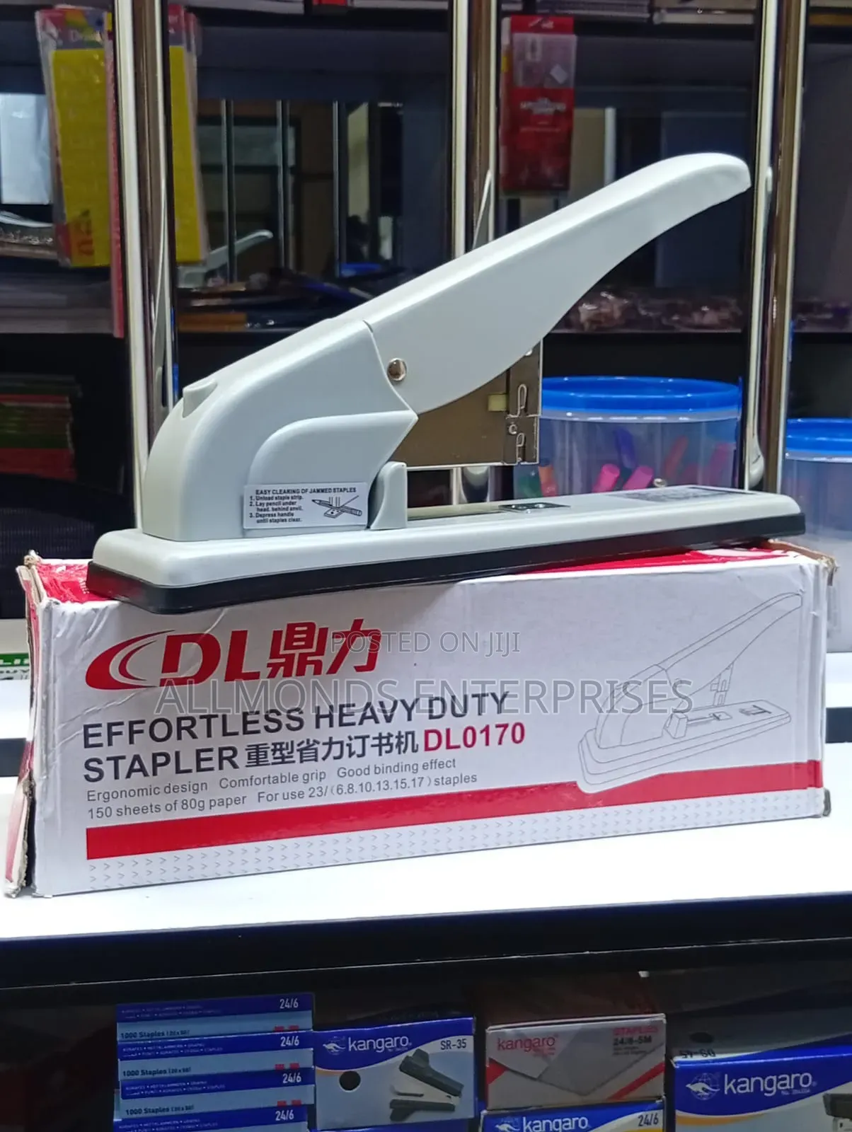 Dingli Big/Effortless Heavy Duty Stapler Dl 0170 (23 S 17)
