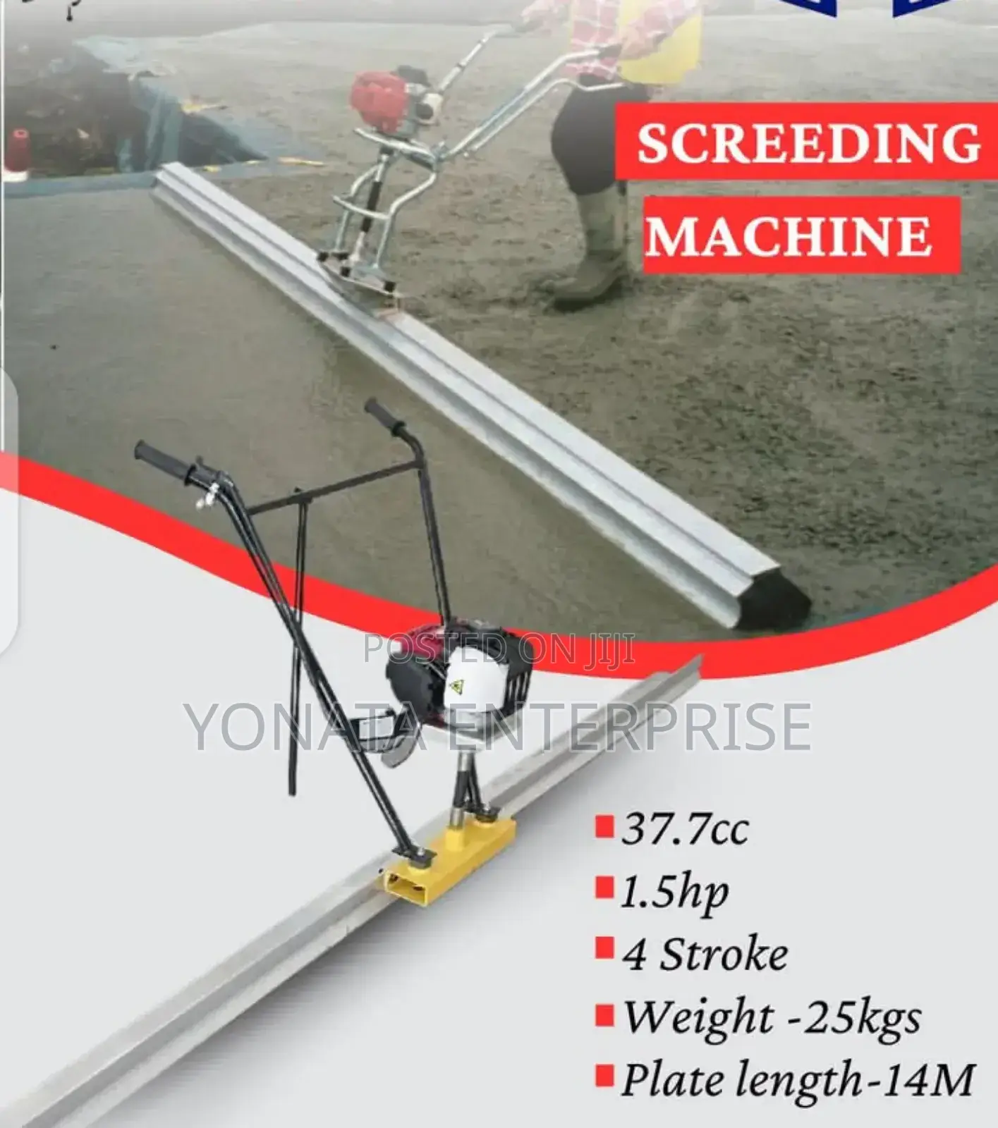 4 Stroke Screeding Maxhine