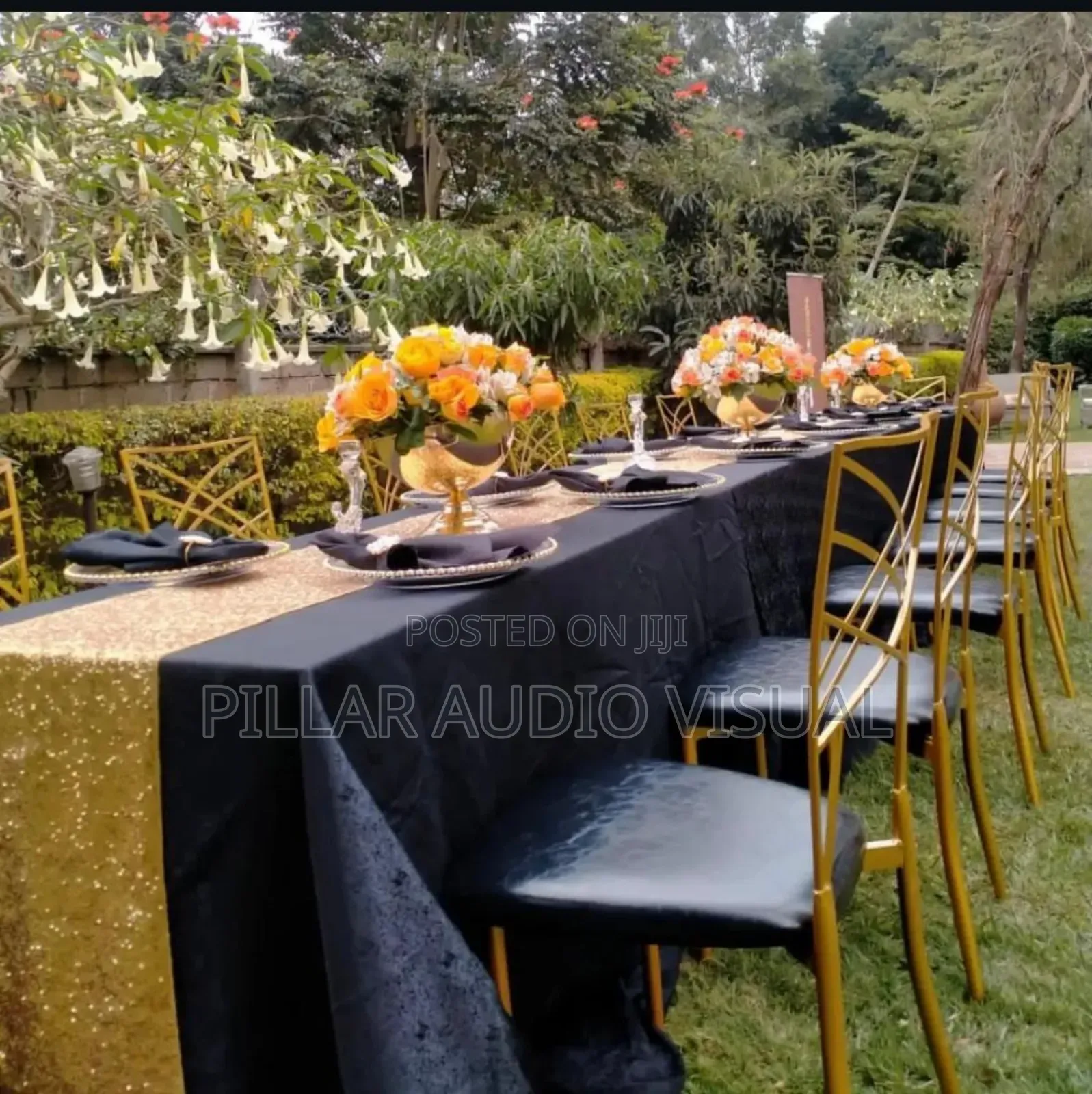 Tents, Chairs, Seats, Round Tables, Rentals/Hire