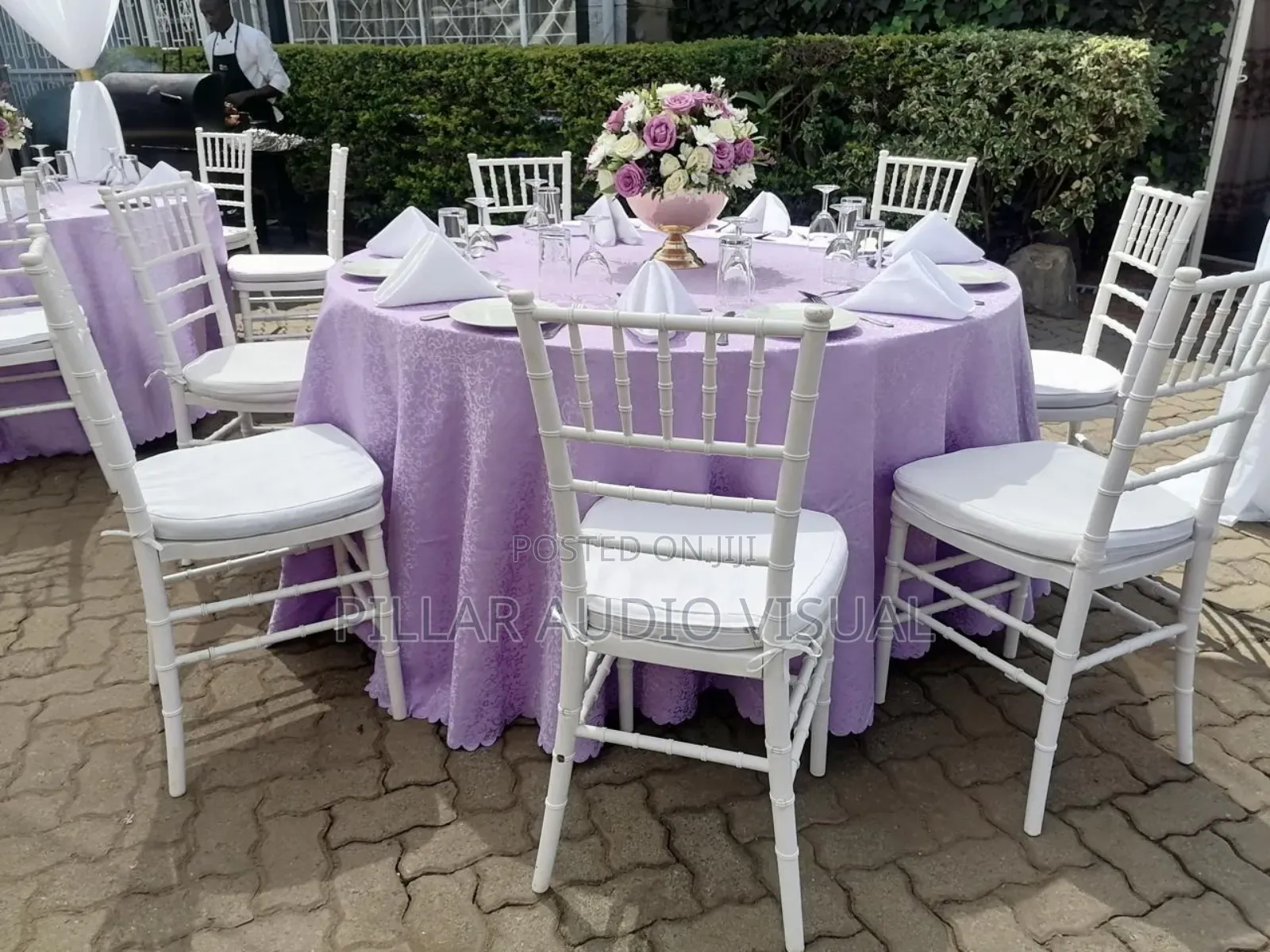 Tents, Chairs, Seats, Round Tables, Rentals/Hire
