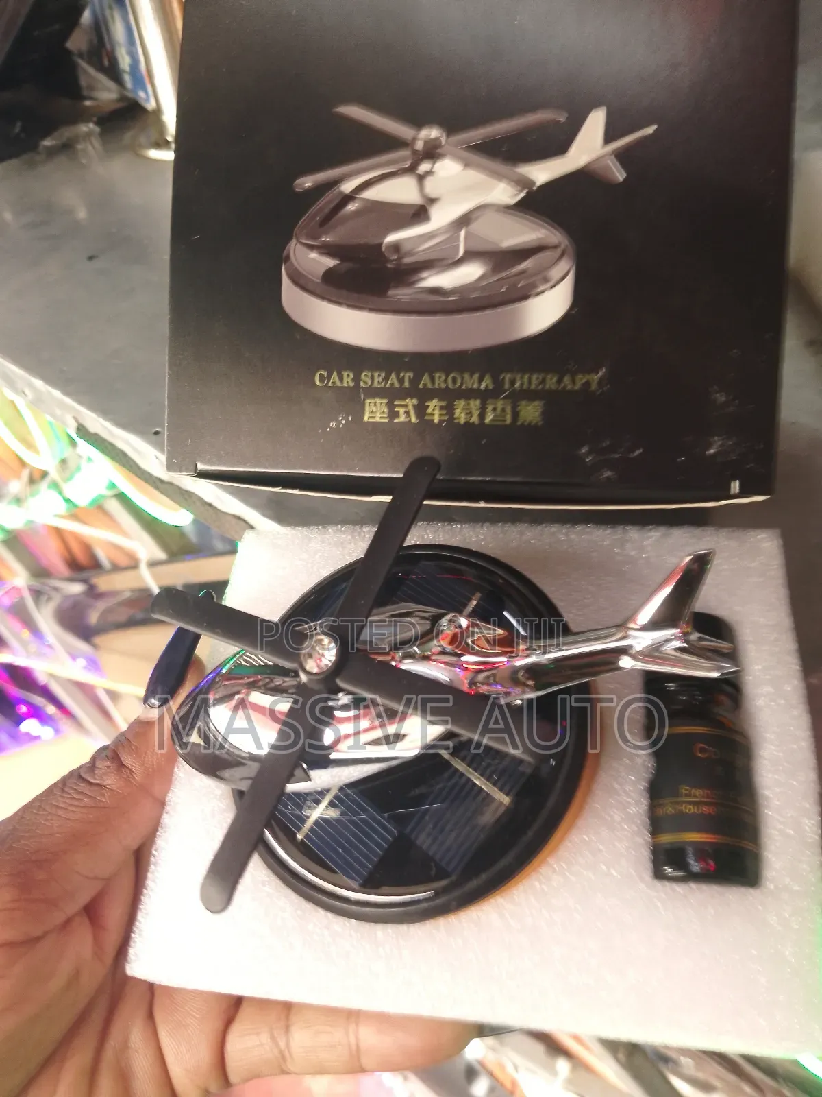 Buy Helicopter Solar Car Perfumes