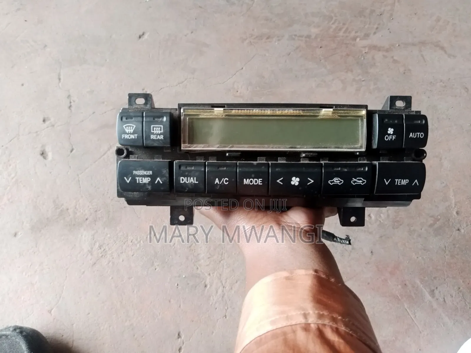 Ac Control Panel Prado 120