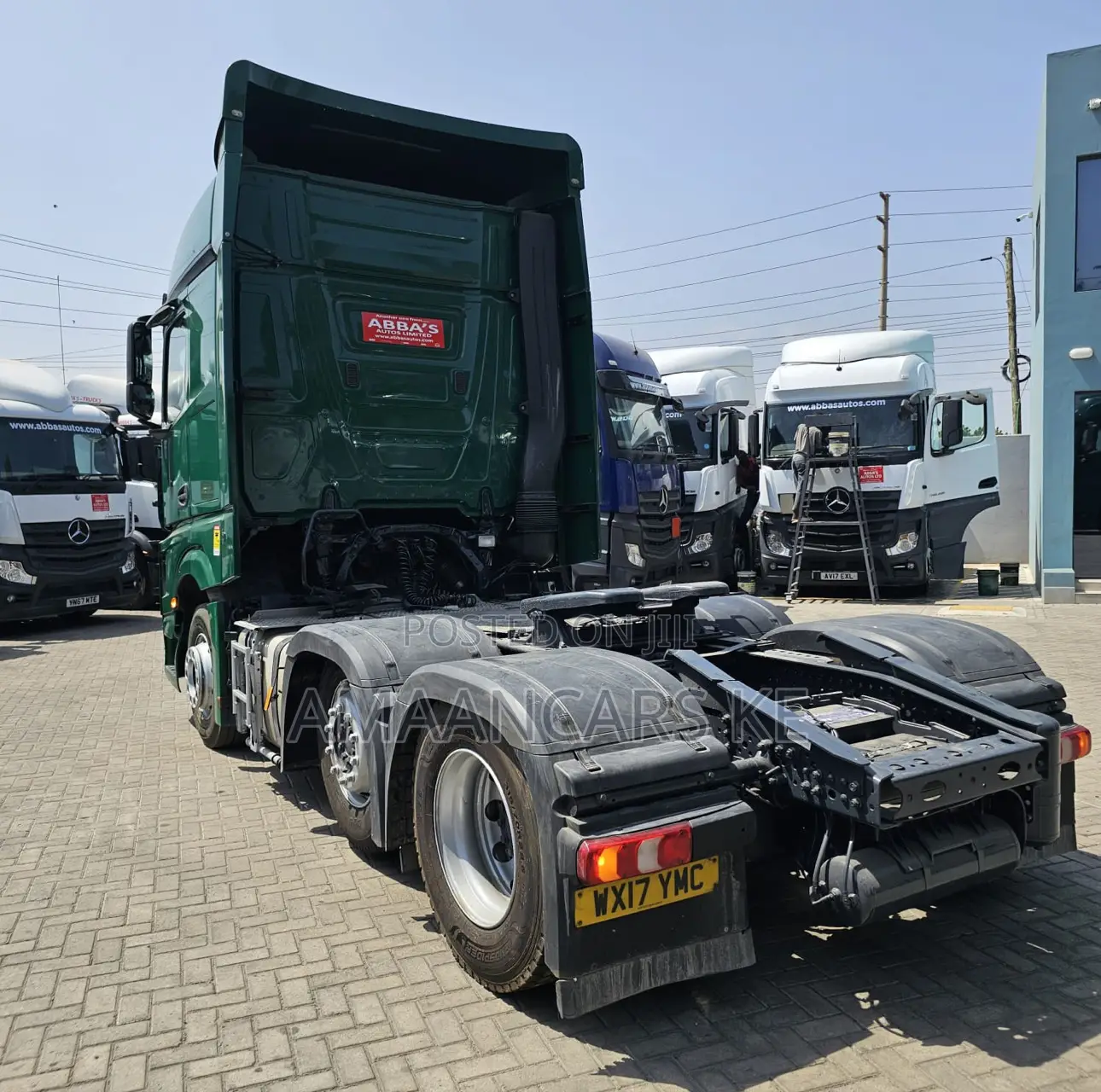 Actros 2545 2017 Mp4 Green