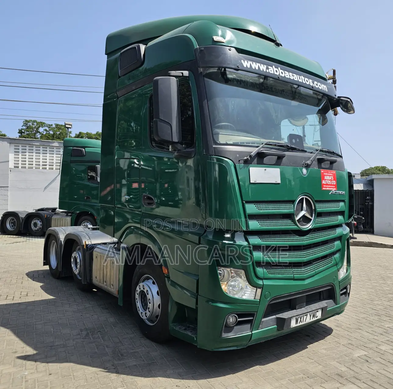 Actros 2545 2017 Mp4 Green