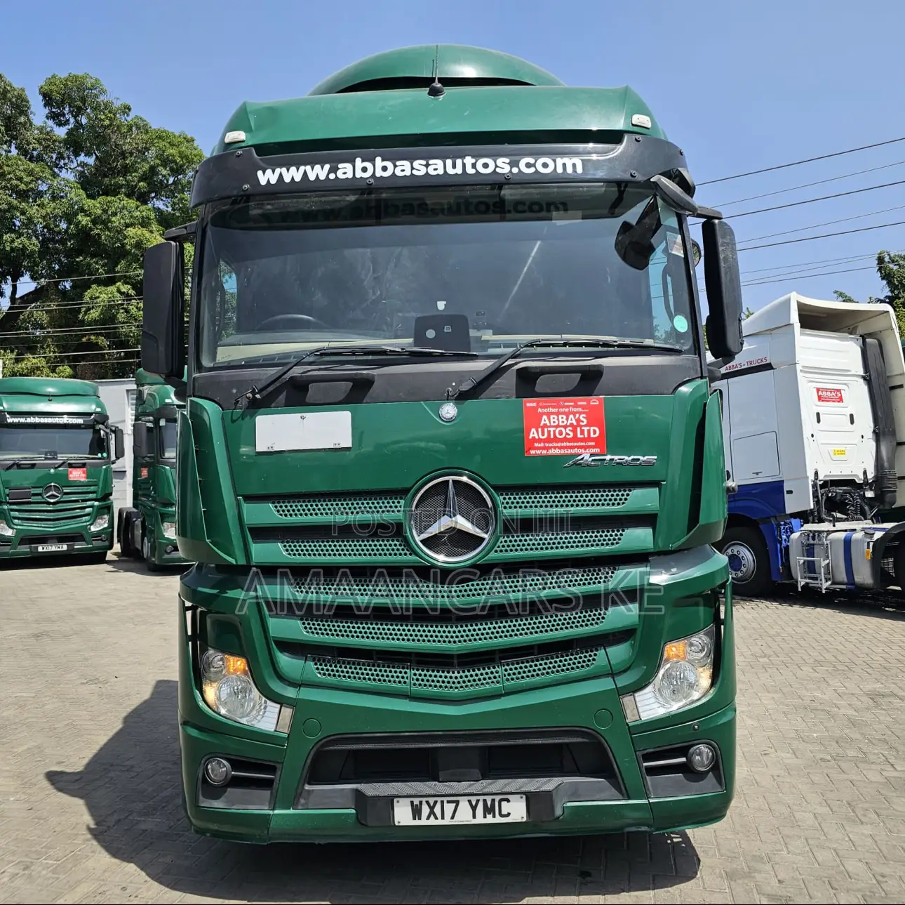 Actros 2545 2017 Mp4 Green