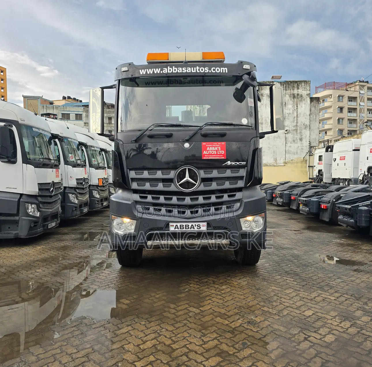 Mercedes Arocs Tipper 4 Axle