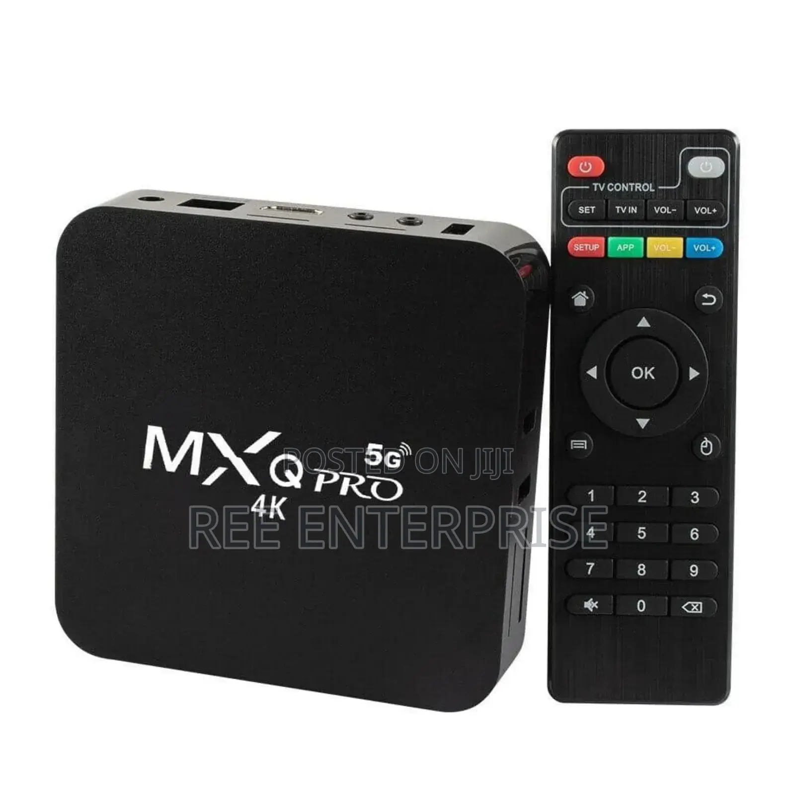 Brand New 8gb+128gb MXQ Pro Android 12 Smart Tv Box
