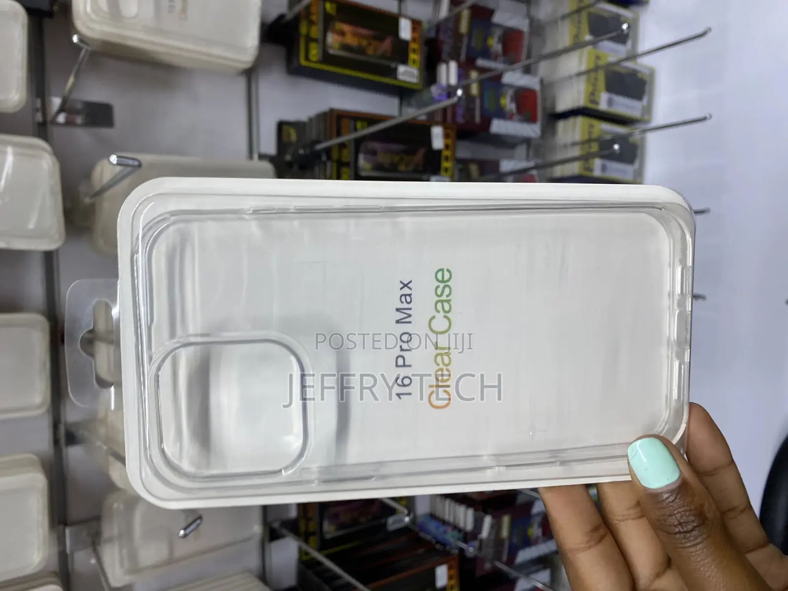Giftkart Crystal Clear Back Cover Case for iPhone 16 Pro Max