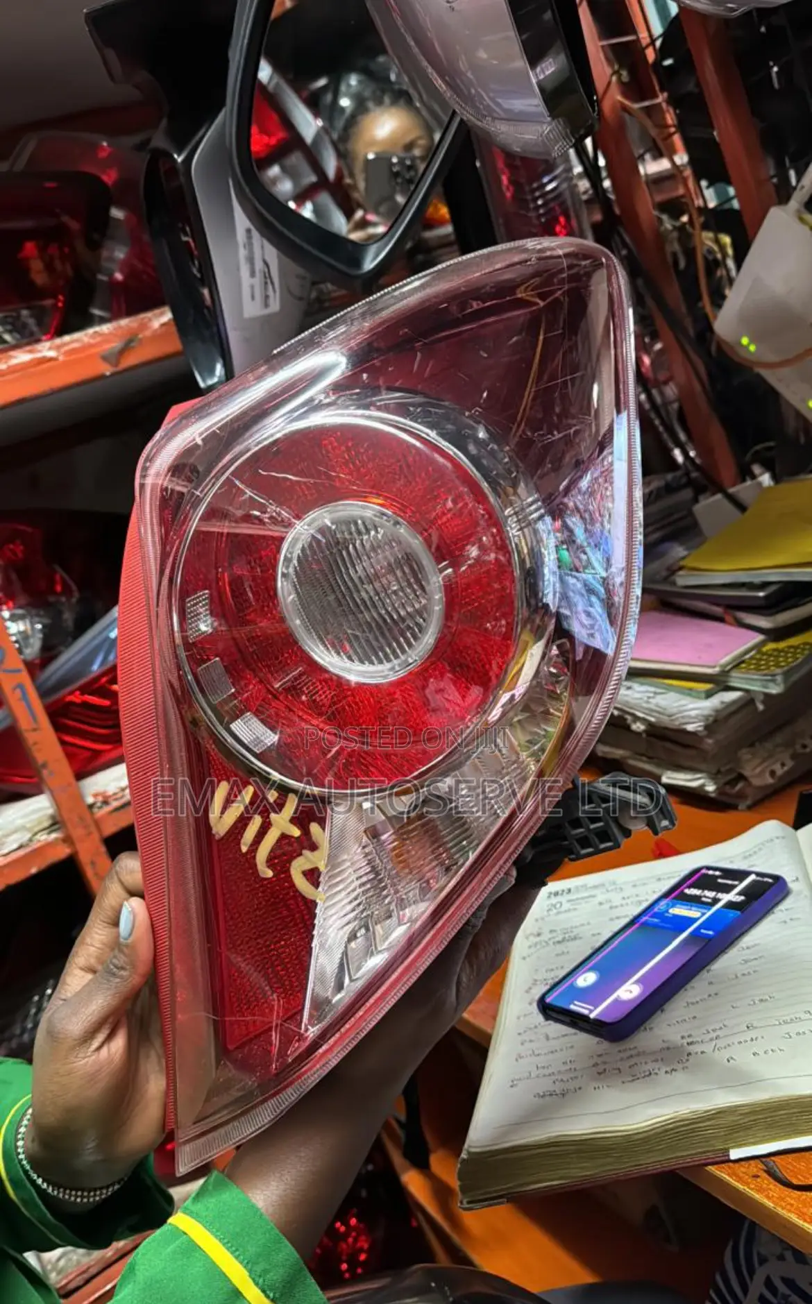 Vitz Sport 2012/2013 Taillight