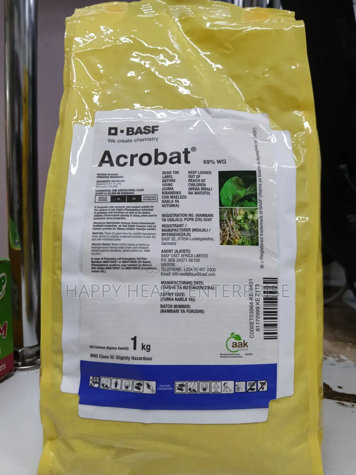 Acrobat 69%Wg Fungicide 1kg