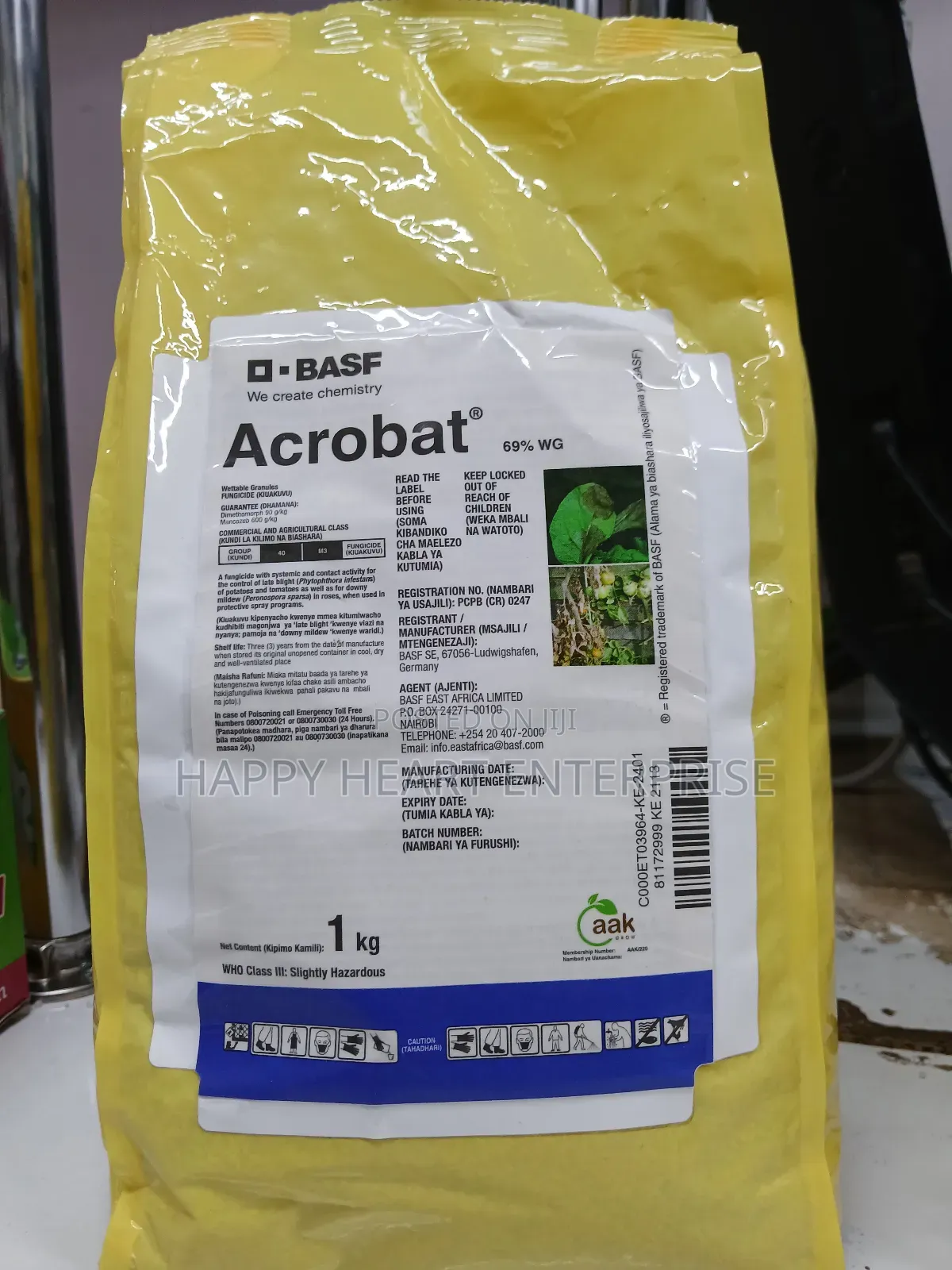 Acrobat 69%Wg Fungicide 1kg