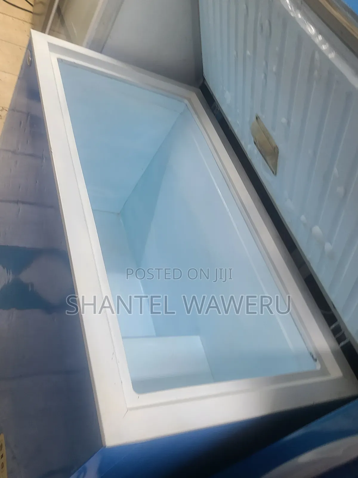 Blue Deep Freezer