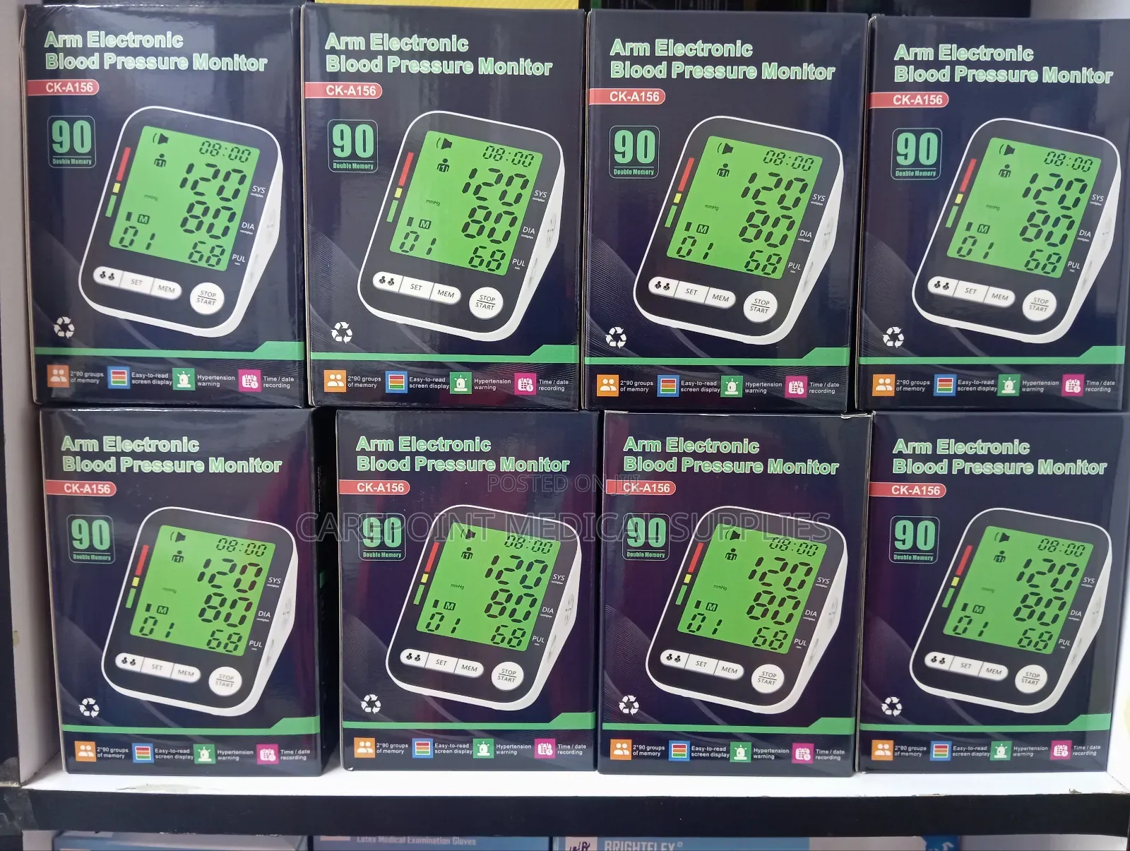 Electronic Bp Monitor (Rechargeable)