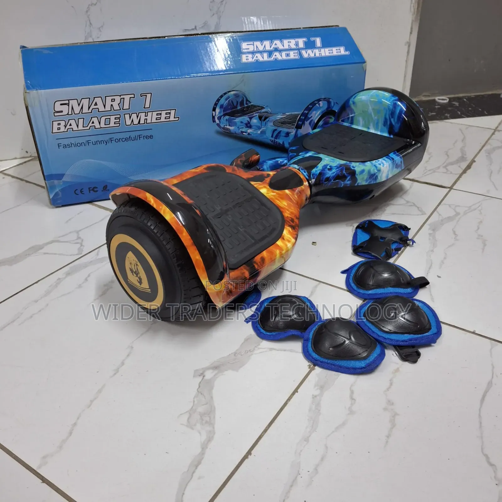 *Smart 7 Hoverboards
Has Protective Gears,