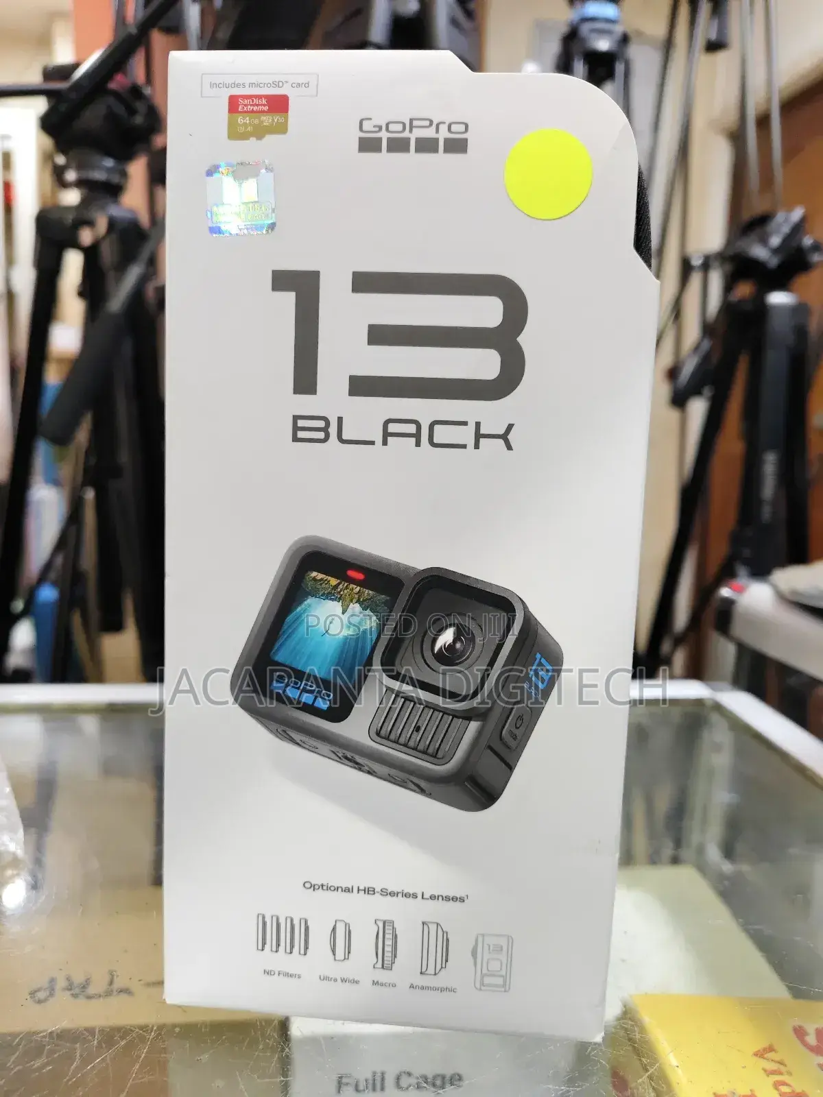 Go Pro Hero 13 Black (With Sd Card Plus Bag)