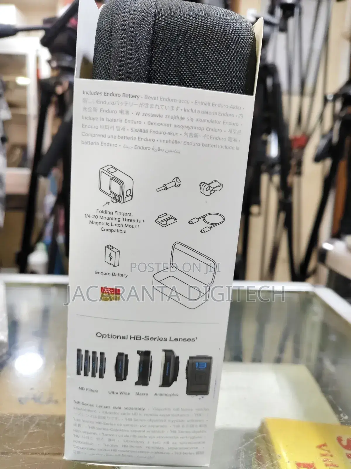 Go Pro Hero 13 Black (With Sd Card Plus Bag)